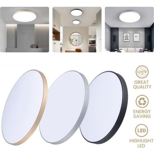 50W Ultra-thin LED Ceiling Lamp Indoor Decoration LED Round Lamp Ceiling Lights for Living Room Bedroom Home Lighting