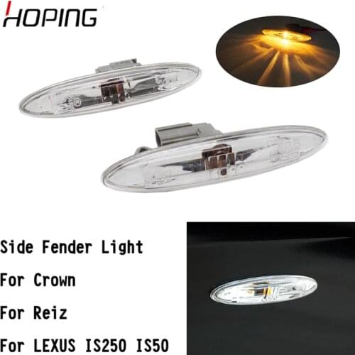Hoping Car Fender Light side marker turn signal Lamp For Toyota CROWN REIZ For LEXUS IS250 IS350