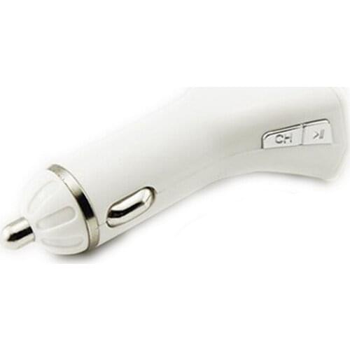 Car MP3 Music Player M81 2.1A USB Charger Hot Selling Bc06s A2DP LCD Display Screen Bluetooth PLL Frequency White FM Transmitter