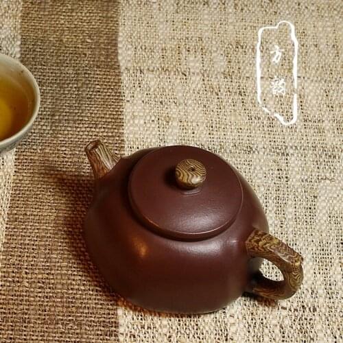 Kung Fu tea set gift wholesale authentic Yixing ore teapot mud cutter party rhyme 210ML store mixed batch
