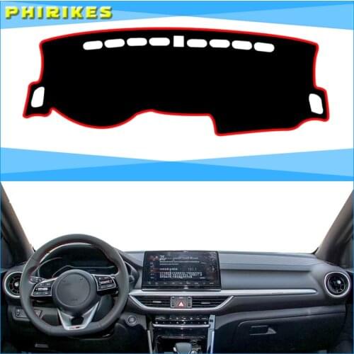 Car Dashboard Cover Mat Pad Sun Shade Instrument Protective Dashmat Dash Carpet Accessories For Kia Forte Cerato K3 2019 2020
