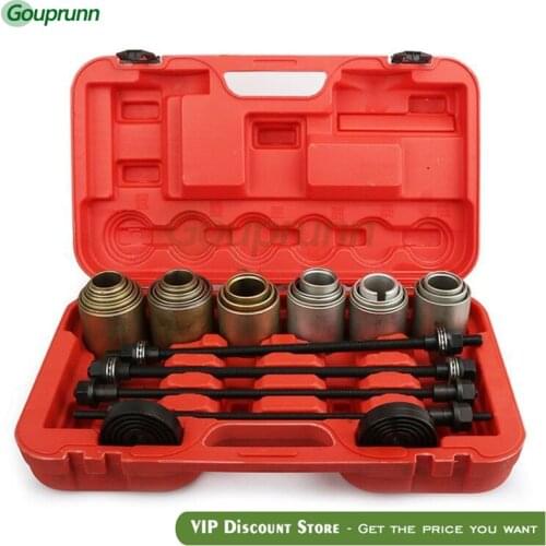 26PC Full Car Automobile bushing Disassembly Tool screw type rear axle Iron sleeve Removal Installation Tool Auto repair