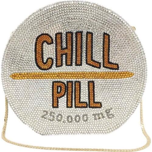 Wholesales Women Coin Crystal Clutch Money Diamond Evening Bags Purse Rhinestone Money Clutch Bag