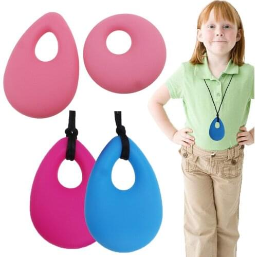 HOT!!! 20PCS/LOT Teething Necklace Jewelry - Organic BPA Free Silicone Teether Pendant Toys for Nursing Moms