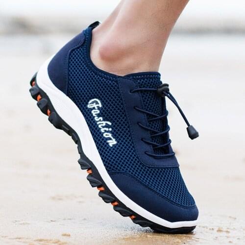 SONDR 2020spring and summer breathable mesh shoes tide mens casual shoes outdoor sports shoes lazy mesh single mens shoes D-06