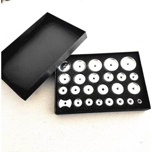 Watch Capping Machine 25-piece Aluminum Mold Set Capping Machine Accessories Multi-model Abrasive Accessories