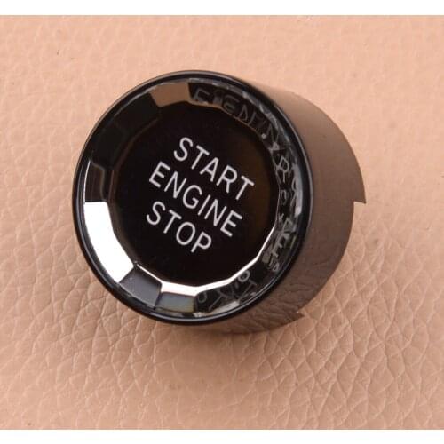 New Crystal Look Black Car Engine Ignition Start Stop Switch Button Cover Decoration Fit For BMW 1 2 3 4 5 6 7 X1 X2 X3 X4 X5 X6