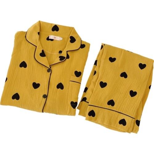 Fdfklak Cotton Maternity Pajamas For Nursing Mothers Pregnancy Pijama M-XXL Large Spring Autumn Long Sleeve Maternity Set