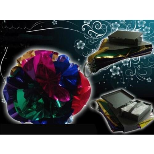 Flame Into Flowerball Magic Tricks Stage Close Up Magia Fire Appearing Magie Flower Magica Illusion Gimmick Props for Magicians