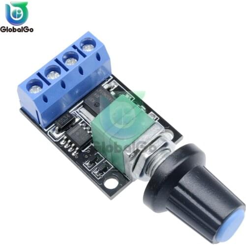 5V 12V 10A PWM DC Motor Speed Controller Governor Stepless Speed Regulator LED Dimmer Speed Control for Home LED Light Control