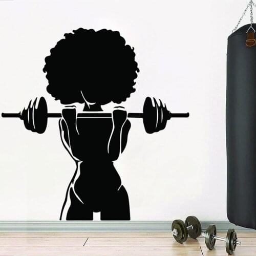 WILOWHKY Black Wall Stickers