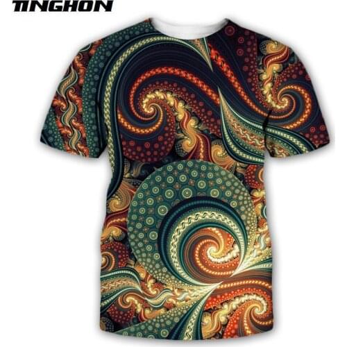 XS-7XL Fashion Trippy T-shirt Glow in the Dark 3D Psychedelic Print Men Women Short Sleeves Summer Streetwear Casual T shirt 14