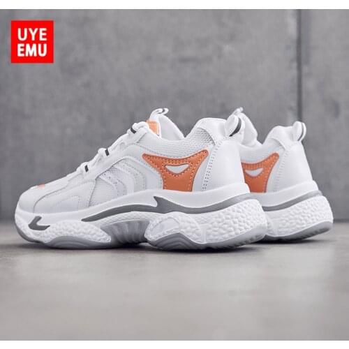 UYEEMU Womens Shoes 2021 Summer New Hot Sports Mesh Breathable Student All-Match Harajuku Style Fried Street Running Shose #H12