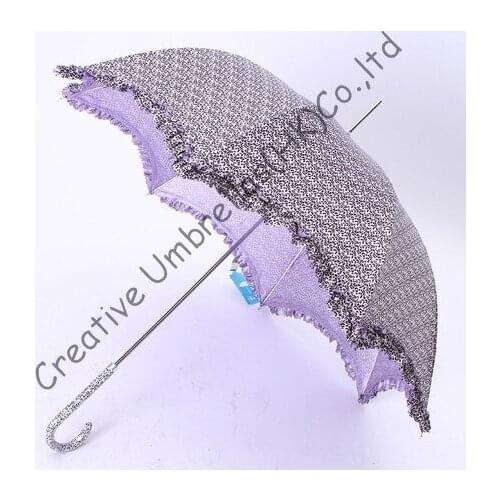 Moon shape parasol,summer aluminum alloy umbrellas.10mm aluminum shaft and fiberglass ribs,auto open,leopard printed
