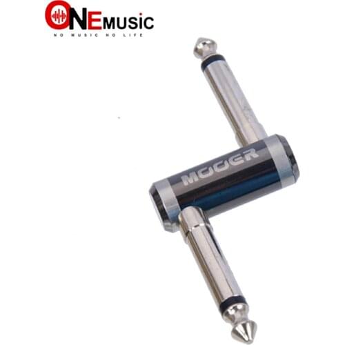 1 Pcs Mooer WRAP Series PC-Z Z Shape Effects Pedal Connectors Full Metal Unique Design Guitar Connectors Silver