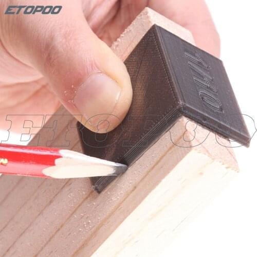 1Pcs Plastic Dovetail Gauge Dovetail Marker Hand Cut Wood Joints Gauge Dovetail Guide Marking size 1:6 1:8 1:10
