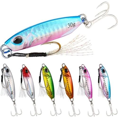 10g/15g/20g/30g Spinnerbait Metal Sequins Fishing Lure Crankbait Jig Shads Spoon Artificial Baits Wobbler Sea Rotating Bait