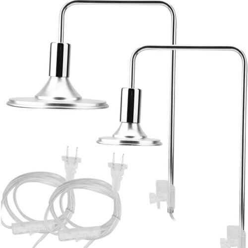 220V Aquarium Lamp High Bright LED Light Lamp with Bracket Clamp for Fish Tank AU Plug Modern Style Clip Light