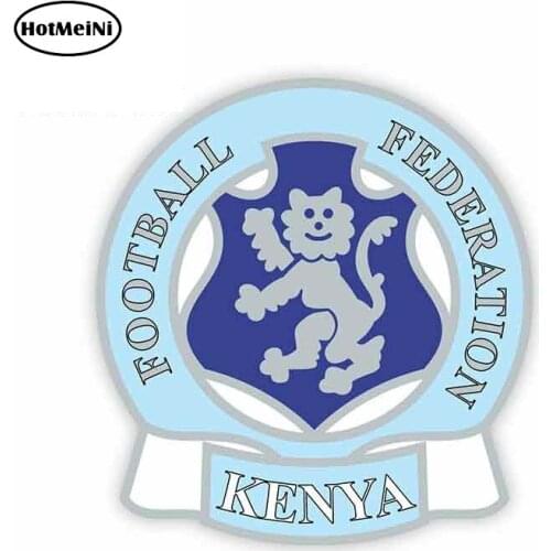 HotMeiNi 13cm x12.1cm for Kenya Kenia federation National Association Funny Car Stickers and Decals Vinyl Bumper Trunk Decor