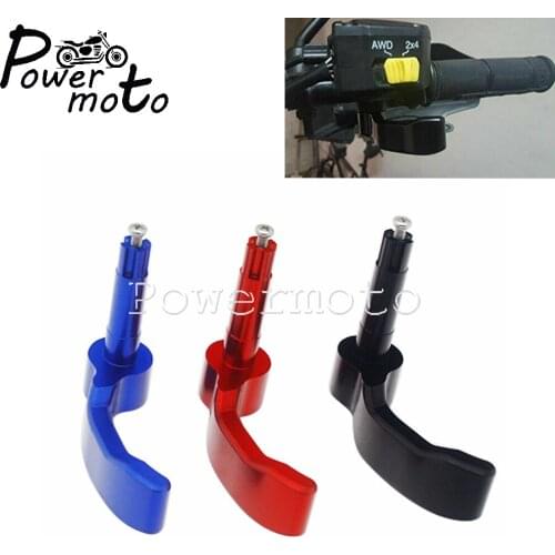 CNC Anti-Slip Throttle Control Lever For Polaris Sportsman Scrambler ATV SPORTSMAN SCRAMBLER Throttle Thumb Lever Accessories