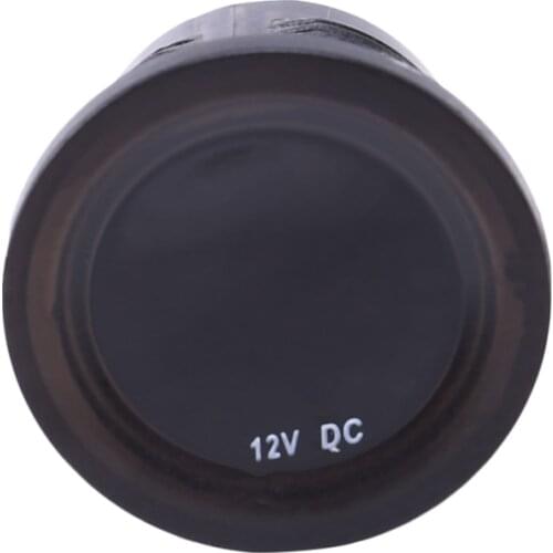 Waterproof DC12V RD Digital Voltmeter Three Wires Vehicles Motorcycles Boat Cars Voltage Panel Meter LED Display Color