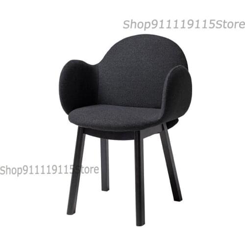 Home Back Dining Chair Nordic Wood Creative Individual Coffee Shop Chair