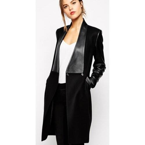 Женские длинные тренчи Jsfly China At AliExpress