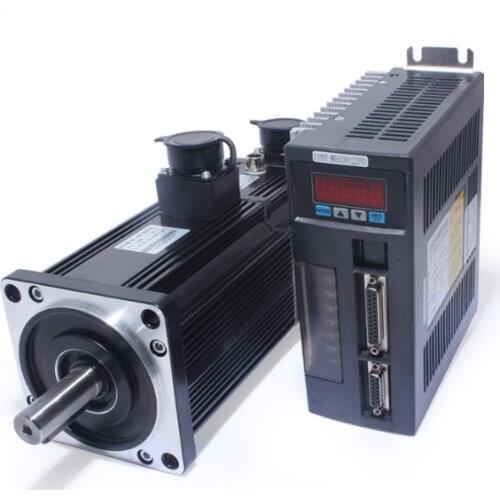 1.5KW CNC AC Servo Motor Driver Kit 110ST-M05030 5Nm 3000rpm 110mm 220VAC + AASD-30A 220V Driver With 3M Encoder + motor Cable