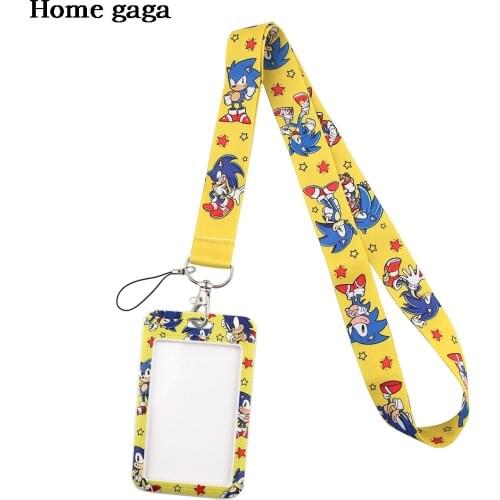 DB486 Cute Animal Game Lanyards For keychain ID Card Pass Phone USB Badge Holder Hang Rope Lariat Lanyard Gifts