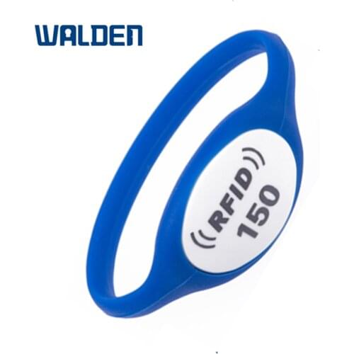 Durable Silicone Children Tracking RFID ble Beacon Silicone Wristband