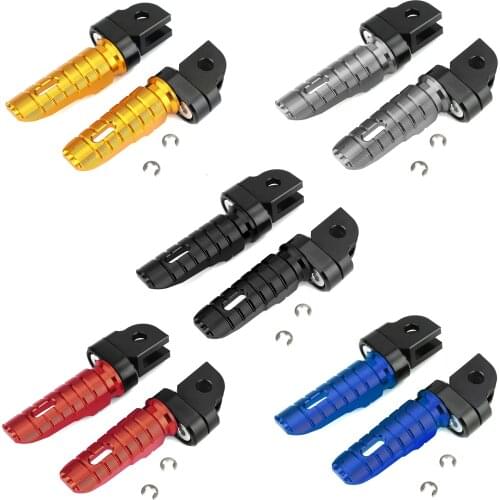 Topteng For YAMAHA FZ-07 FZ-09 FJ-09 FZ-10 XSR 700 900 Tracer900 FZ8 XJR 1300 YZF-R6 YZF-R1 Front Footrests Foot Peg