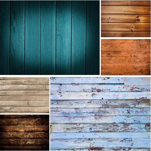 Vinyl Retro Wooden Floor Children Baby Portrait Photography Backdrops For Photo Studio Background Props 21129 XTMB-03