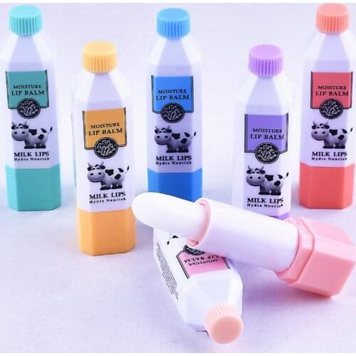 High Quality New Arrival Cute Milk Moisturizing Lip Balm Lip Protector Sweet Taste Lips Care Beauty Cosmetics For Beauty