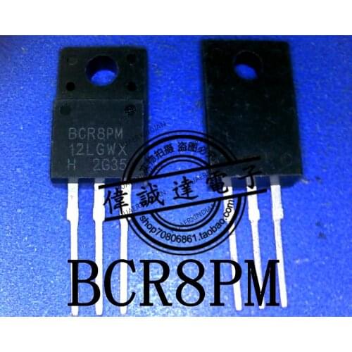 1Pieces new Original BCR8PM-12L BCR8PM12L BCR8PM TO-220F In stock real picture