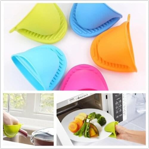 1PCS Oven Gloves Anti Scalding Non Slip Gloves Household Bowl Oven Kitchen Baking Silica Gel Heat Insulation Clip Microwave Oven
