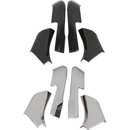 4Pcs Car Rearview Mirror Cover Sticker Decoration Trim for Toyota Rav4 2019-2021 Exterior Door Mirror Strips Trim