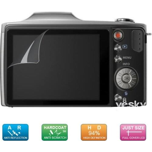 6pcs, 3pack) LCD Guard Film Screen Display Protector for Olympus SZ-14 / SZ14 Digital Camera