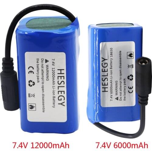 Battery for T188 T888 2011-5 V007 C18 H18 RC toys Fish Finder Fishing Bait Boats Spare Parts 7.4V 6000mah 12000mah Lipo battery