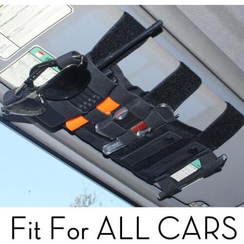 Car Sun Visor EDC Organizer Tool Pack Holder Sunshade Storage Bag Stowing Tidying Fit All Cars Jeep SUV Benz BMW Car Accessories