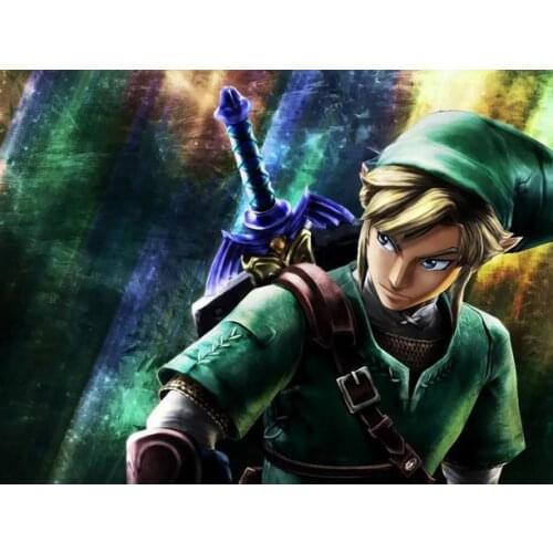 Free Shipping Zelda Legend canvas prints oil painting printed on canvas wall art decoration picture Home Decor Artwork XJDP-216