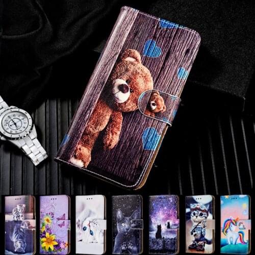 For Samsung Galaxy A50 Case Soft Silicone Back Flip Leather Wallet Cover For Samsung A50 A 50 A505 A505F SM-A505F Fundas Bag
