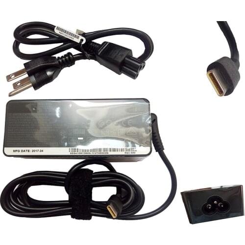 Huiyuan Fit for Lenovo 65W AC Adapter with USB Type-C for P51s P52s E485 E580 E585 L480 L580 T470 T480 T570 T580 TP25 X270 X280