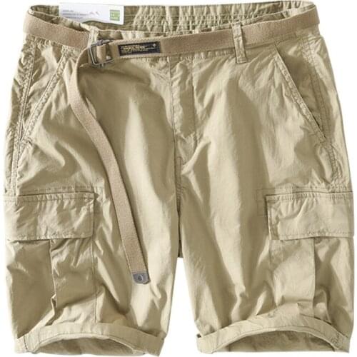 Fashion Brand Mens Cargo Shorts New Summer Men Cotton Short Men Tooling Shorts High Quality Men Casual Short Pants