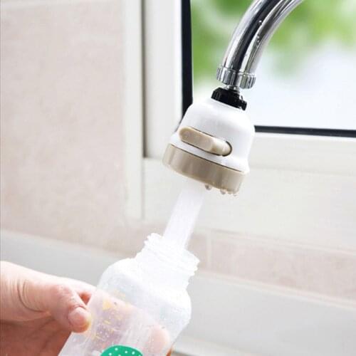 2018 New Arrival 3 Modes Faucet Flexible Water Saving Filter Sprayer Nozzle 360 degree Rotate Diffuser Faucet