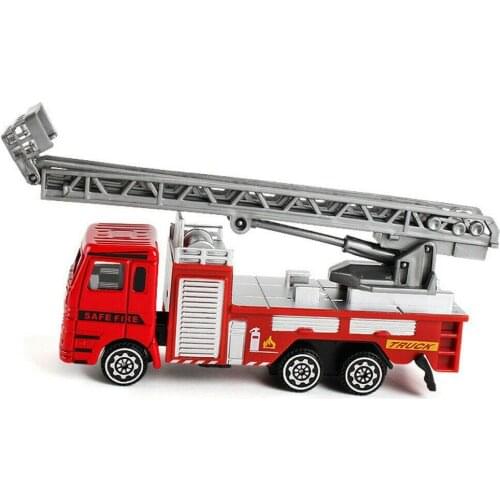New kids Toys Car Truck Firetruck Juguetes Fireman Vehicles Toys Truck For Boys Educational Cool Fire Sam H2W4