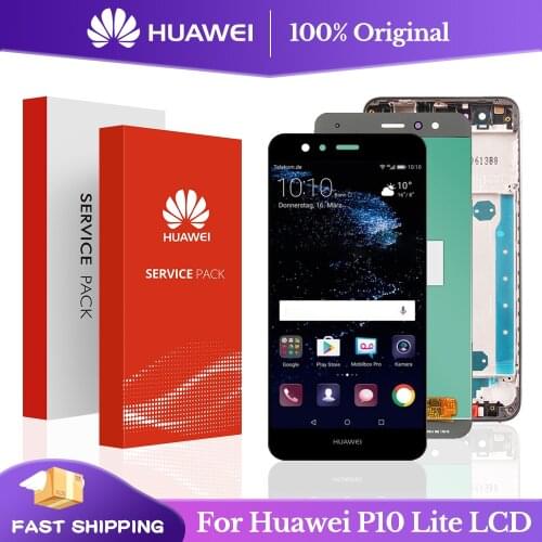 5.2" Original LCD With Frame For HUAWEI P10 Lite Lcd Screen For HUAWEI P10 Lite WAS-LX1 WAS-LX1A WAS-LX2 WAS-LX3 Display Replace