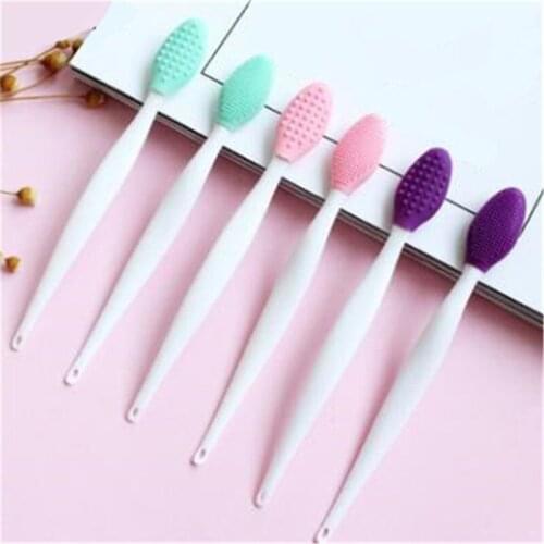 Finger Silicone Wash Brush Nose Brush Pore Cleansing Brush Exfoliating Cleansing Brush Nose Brush Face Wash Artifact