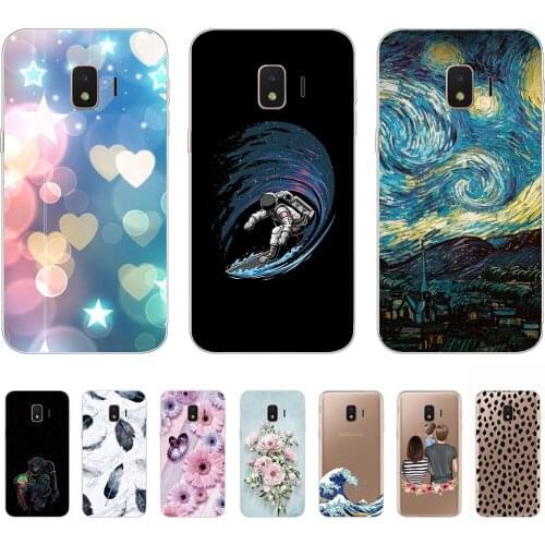 Silicon Case for Samsung Galaxy J2 Core Cartoon Fashion Flexible Cover Shell Cover Ultra-thin Anti-knock Shockproof Personality
