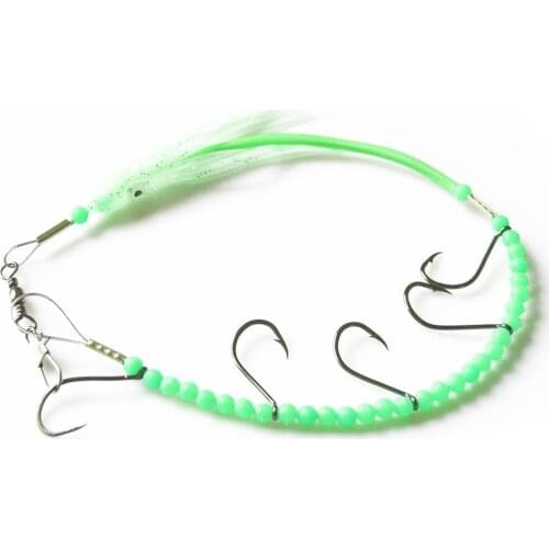 Glow Octopus Squid/Lure Swivels/String Hooks Sea Fishing Sabiki/Texas Rigs For Herring Luminous Artificial/Fake Bait Maruseigo