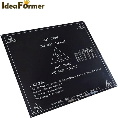 MK3 Heated Bed 12V 24V Universal Standard Aluminum Heat bed PCB Square Hot Plate 214*214*3mm Heat bed for 3D printer parts